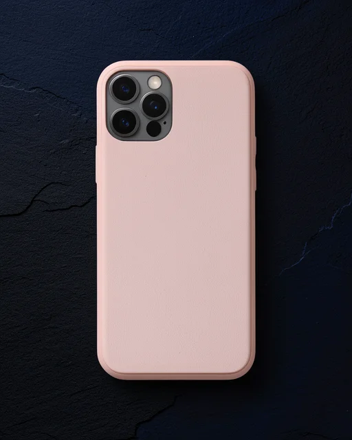 Apple İphone 12 Pro Kılıf Coco Deri Silikon Kapak - Pembe