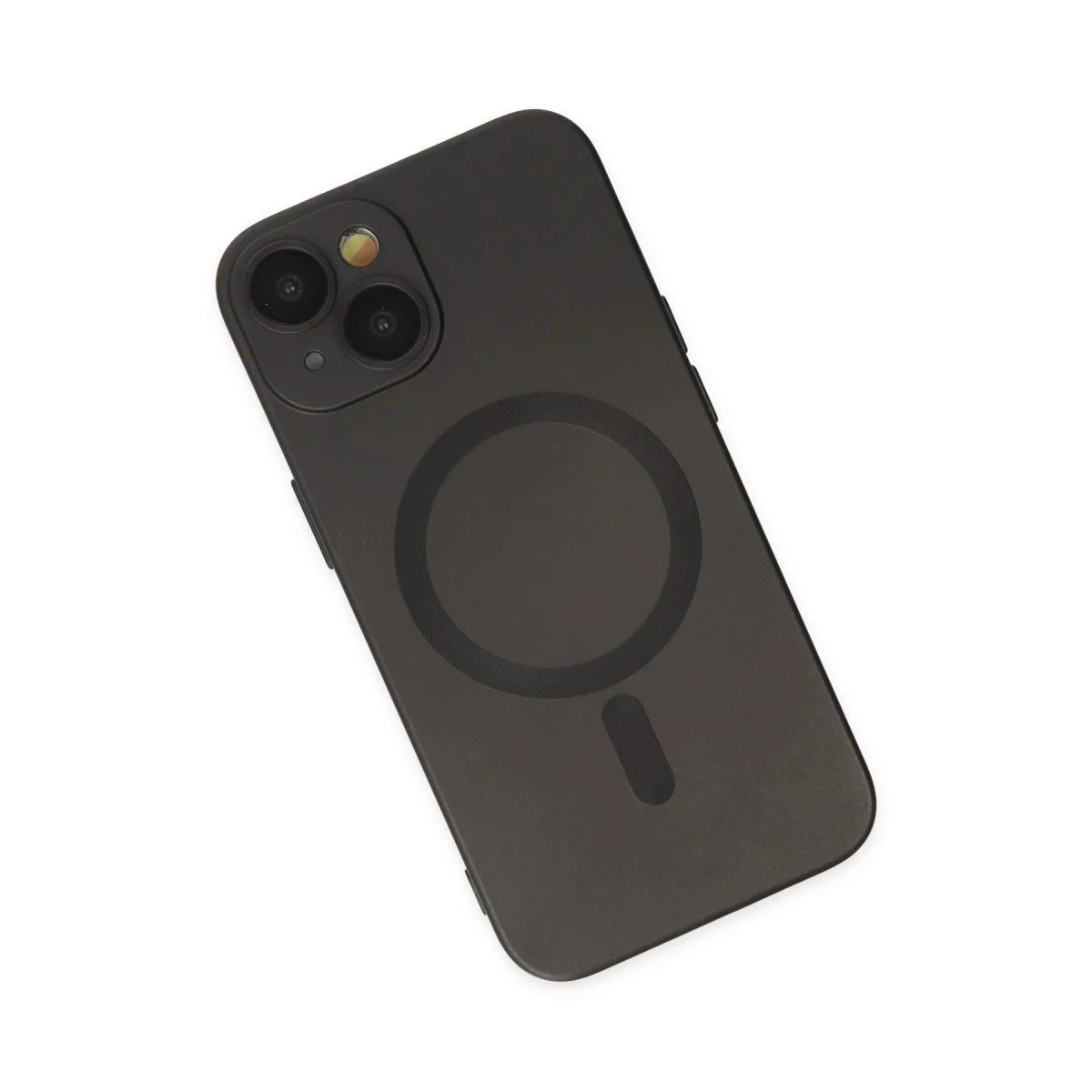 Apple İphone 14 Plus Kılıf Moshi Lens Magneticsafe Silikon - Siyah görsel 3