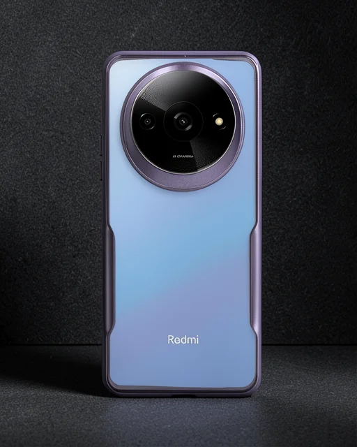 Xiaomi Redmi A3 4g Kılıf Boyi Silikon Kapak - Derin Mor