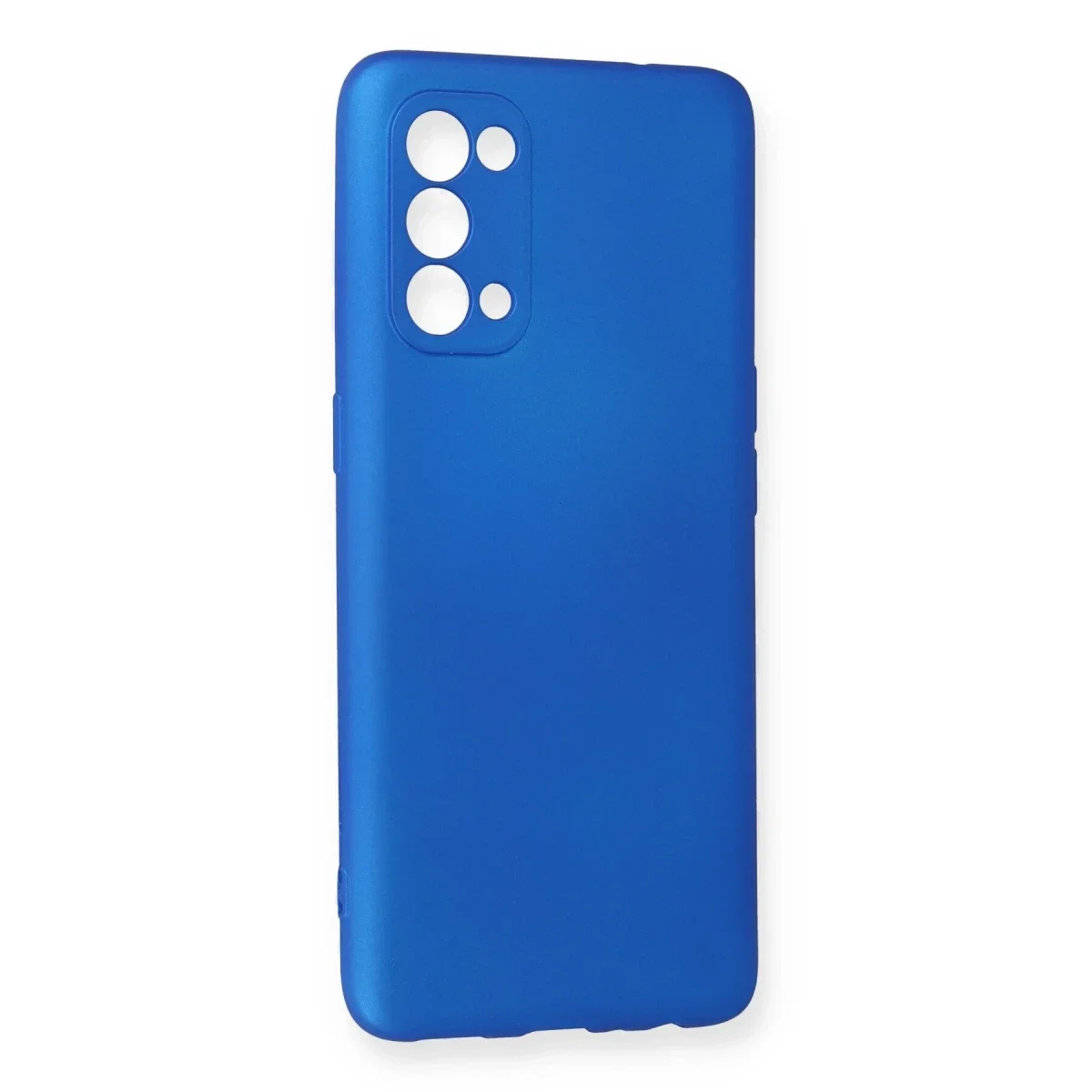 Oppo Reno 5 Kılıf First Silikon - Mavi görsel 2