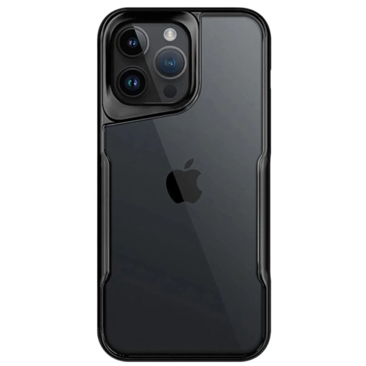 Apple İphone 15 Pro Max Kılıf Boyi Silikon Kapak - Siyah
