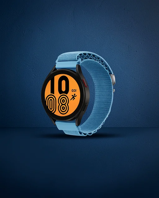Watch 20mm Kr410 Kumaş Kordon - Mavi