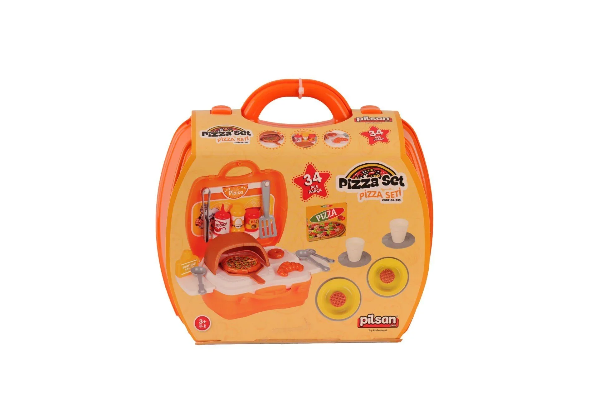06 235 Çantalı Pizza Ve Barbekü Seti Karma A101
