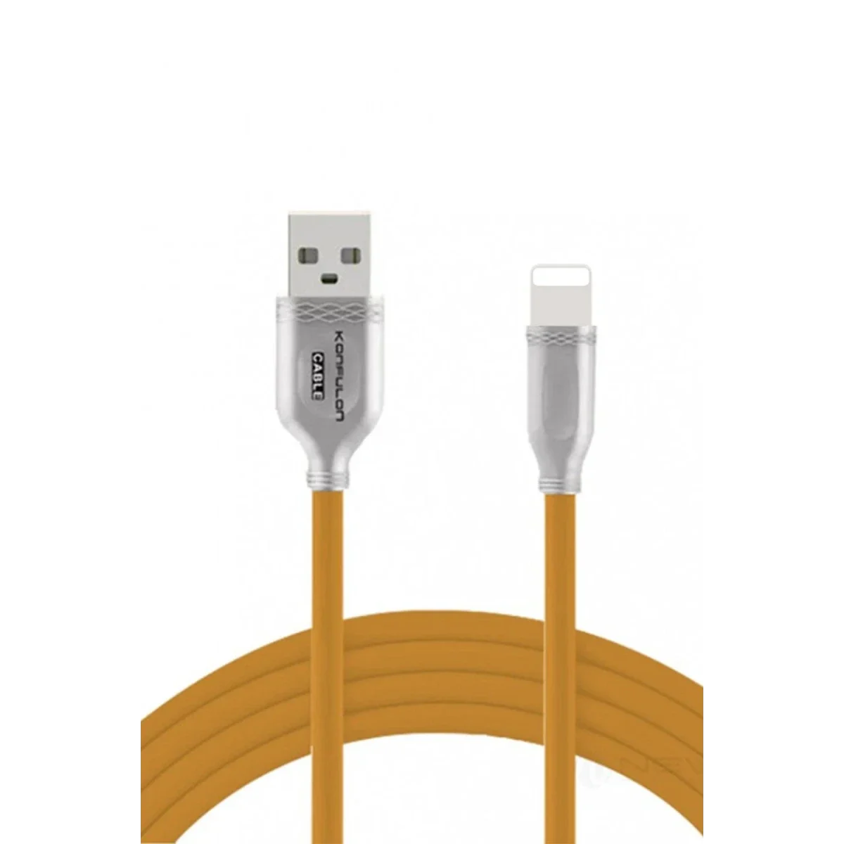 Konfulon S48 Lightning Kablo iphone Uyumlu 1M 3A - Sarı
