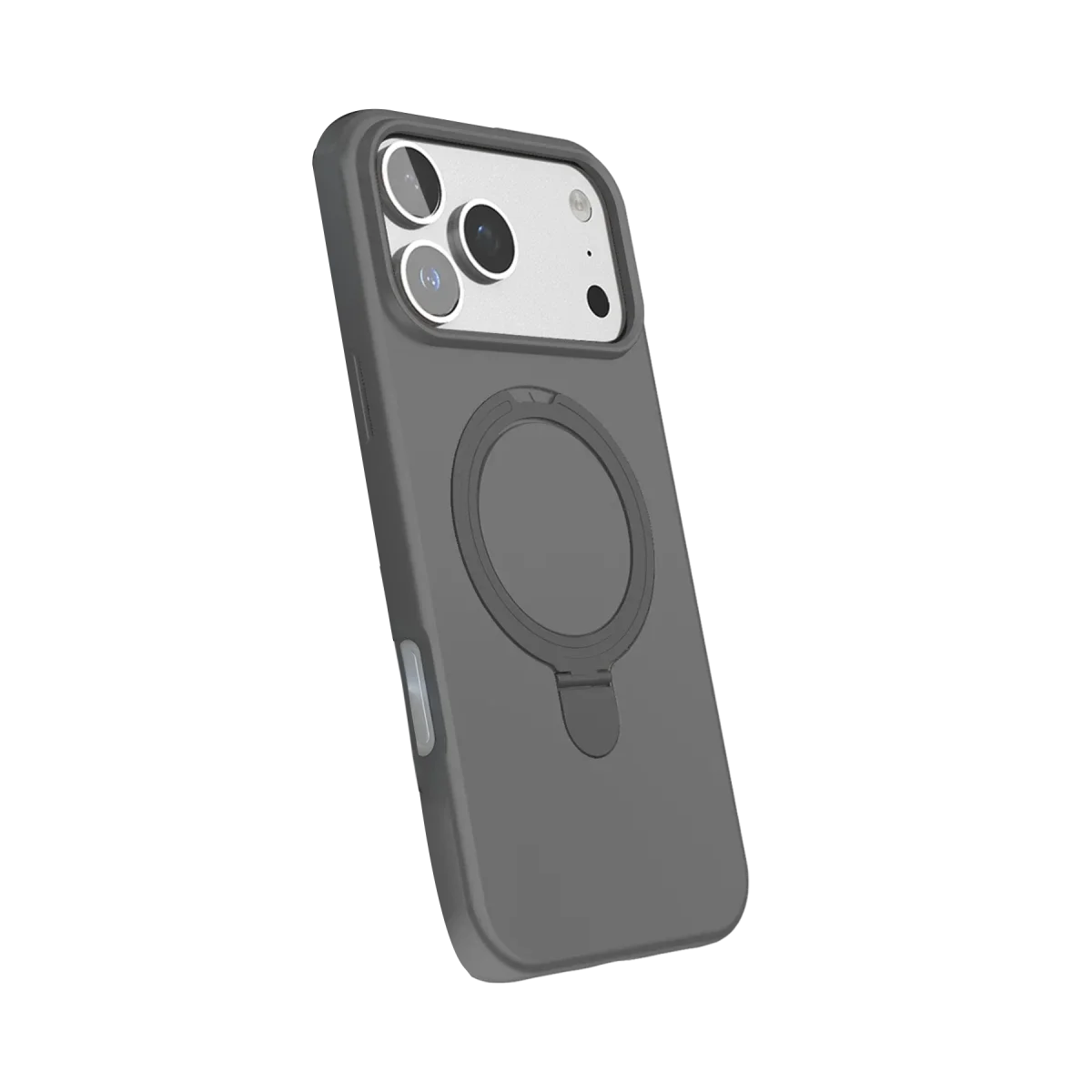 Apple iPhone 17 Pro Regal Magsafe Standlı Kapak - Titan Gri görsel 2