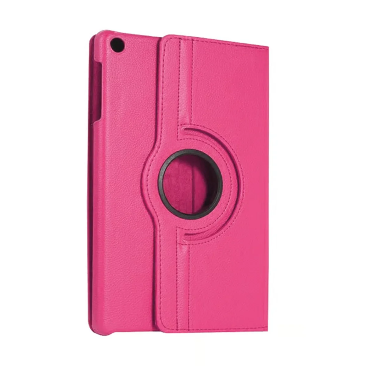 Samsung Galaxy Tab A11 360 Tablet Deri Kılıf - Pembe görsel 2