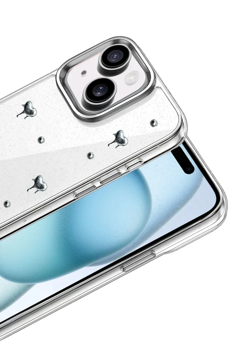Apple iPhone 14 Fiyonk Desenli Kapak - Desen 1 görsel 2
