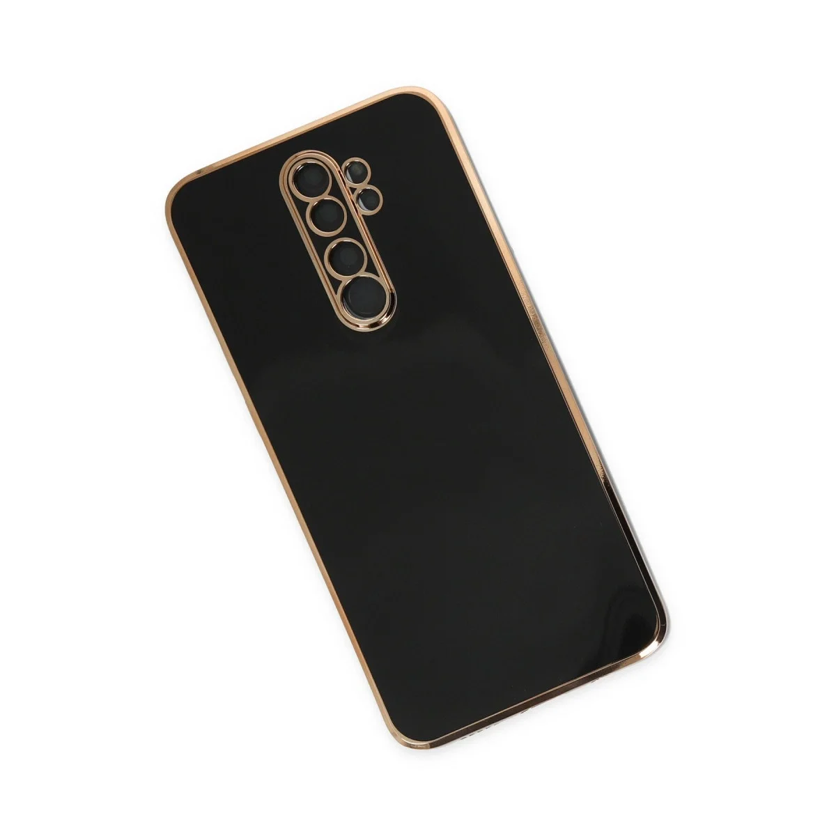 Xiaomi Redmi Note 8 Pro Kılıf Volet Silikon - Siyah görsel 2