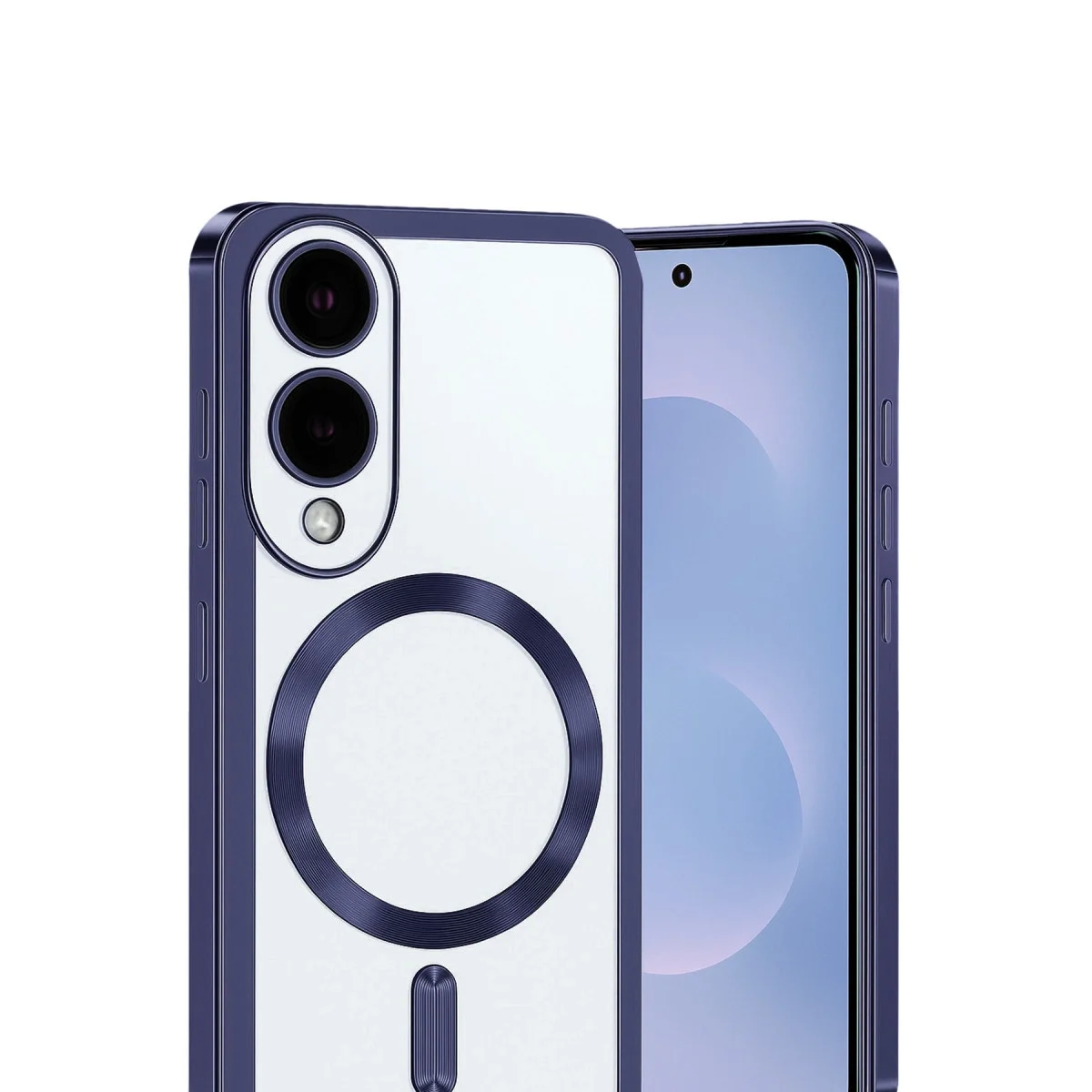 Samsung Galaxy S25 Edge Kross Magneticsafe Kapak - Lacivert görsel 2