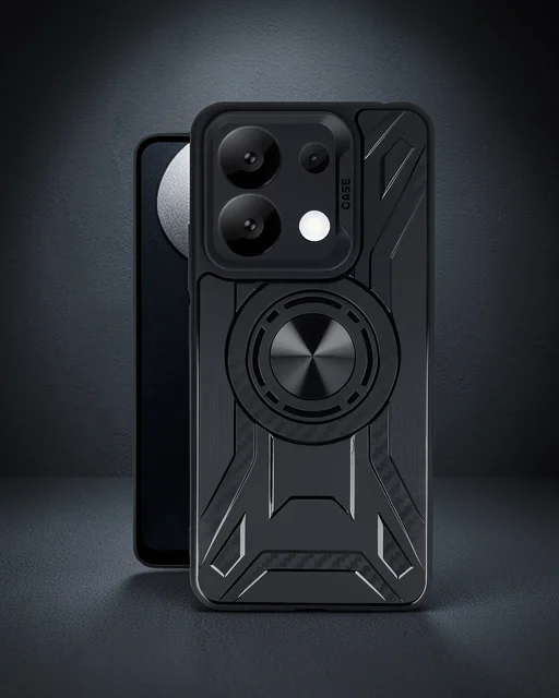 Xiaomi Redmi Note 13 Pro 4g Kılıf Lincoln Silikon - Siyah