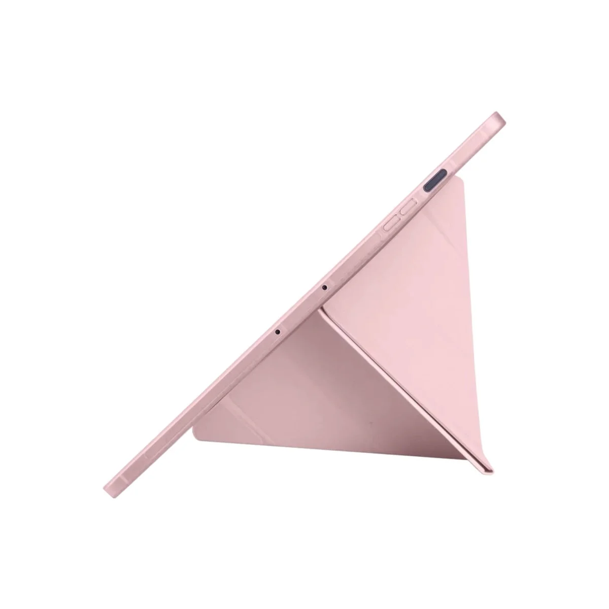 Apple İpad Pro 11 (2024) Kılıf Kalemlikli Hugo Tablet Kılıfı - Rose Gold görsel 3