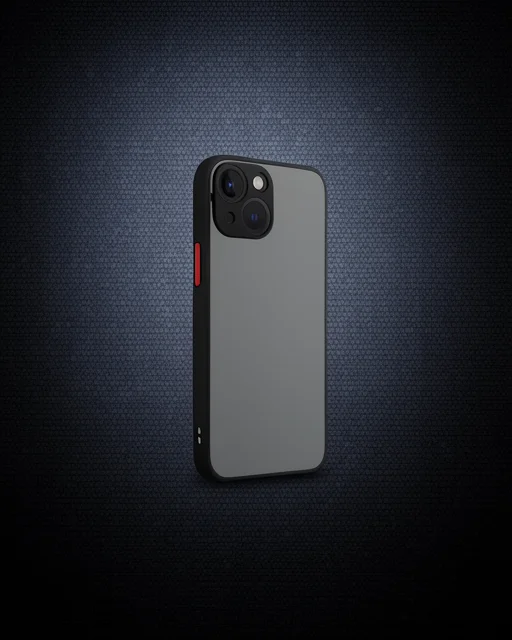 Apple İphone 13 Kılıf Montreal Silikon Kapak - Siyah