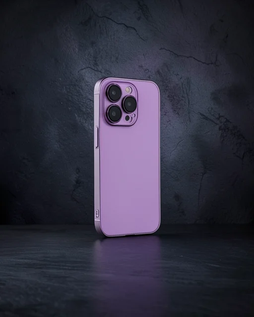 Apple İphone 13 Pro Max Kılıf Armada Lensli Kapak - Mor
