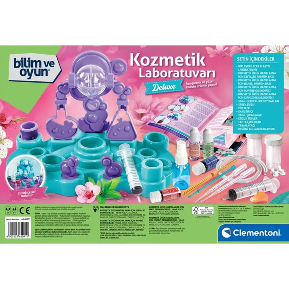 64091 Bilim ve Oyun - Kozmetik Laboratuvarı +8 yaş görsel 6