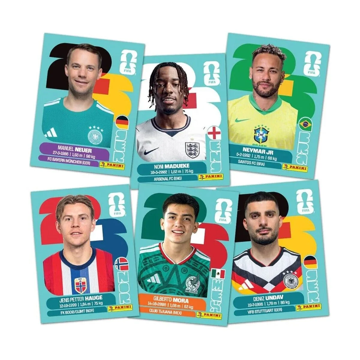 8040 Fifa World Cup 2026 Update Set Sticker Callection görsel 2