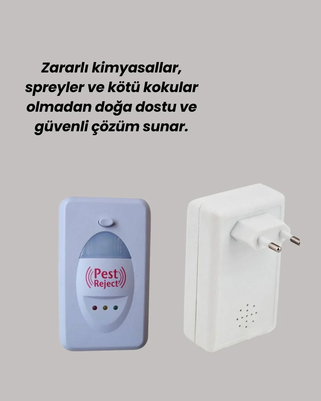 Geniş Alan Kapasiteli Sessiz Enerji Tasarruflu Haşere Kovucu görsel 3
