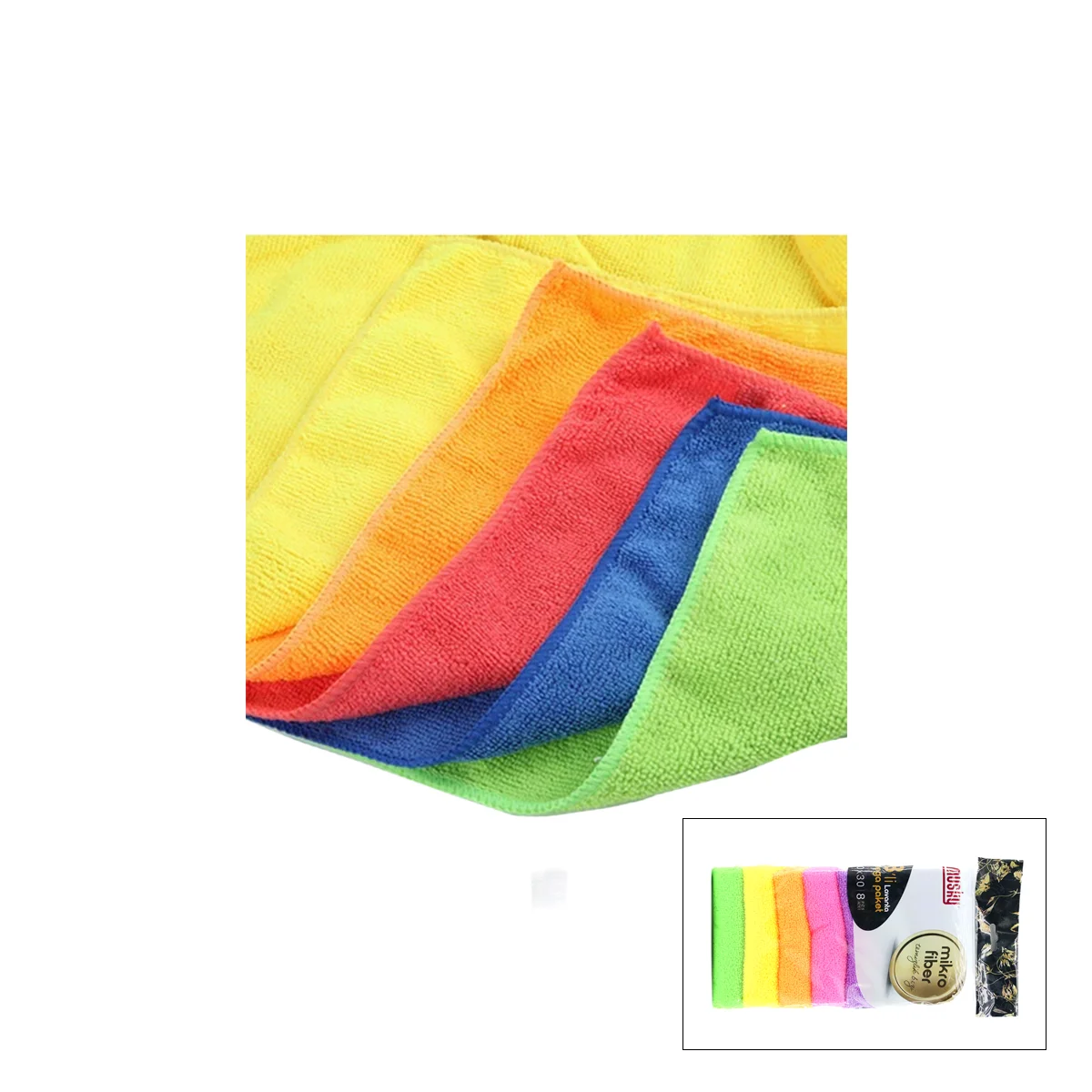 Lavanta Kokulu Mikrofiber Temizlik Bezi görsel 2