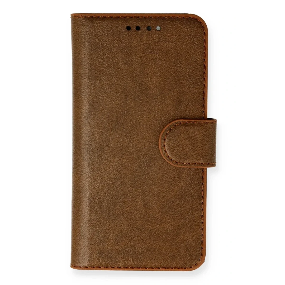 Xiaomi Redmi Note 11T Kılıf Trend S Plus Kapaklı Kılıf - Taba görsel 4