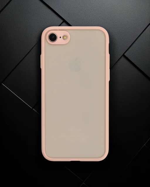 Apple İphone 7 Kılıf Montreal Silikon Kapak - Pembe