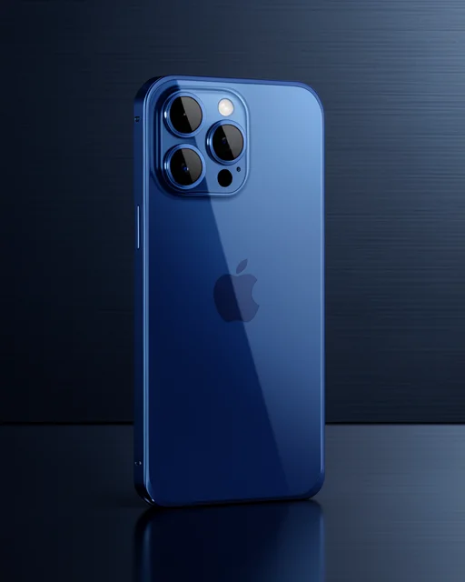 Joko Apple İphone 15 Pro Metal Bumper Mat Kapak - Lacivert