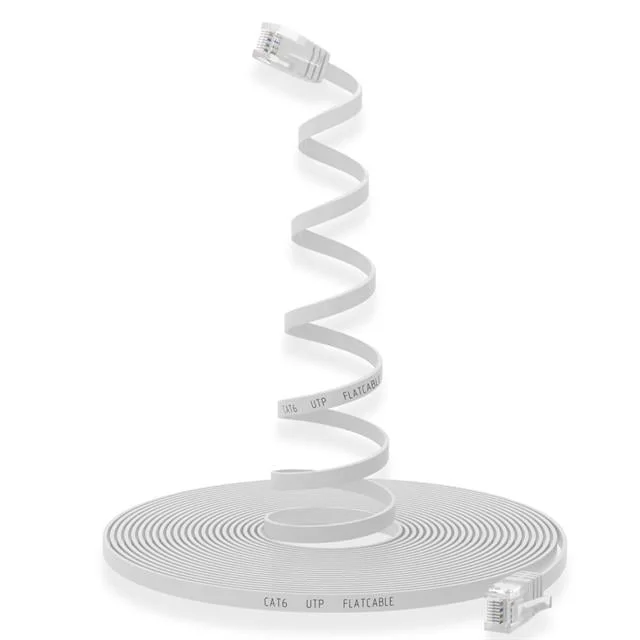 Cat6 Yassı Kablo 2 Metre görsel 3