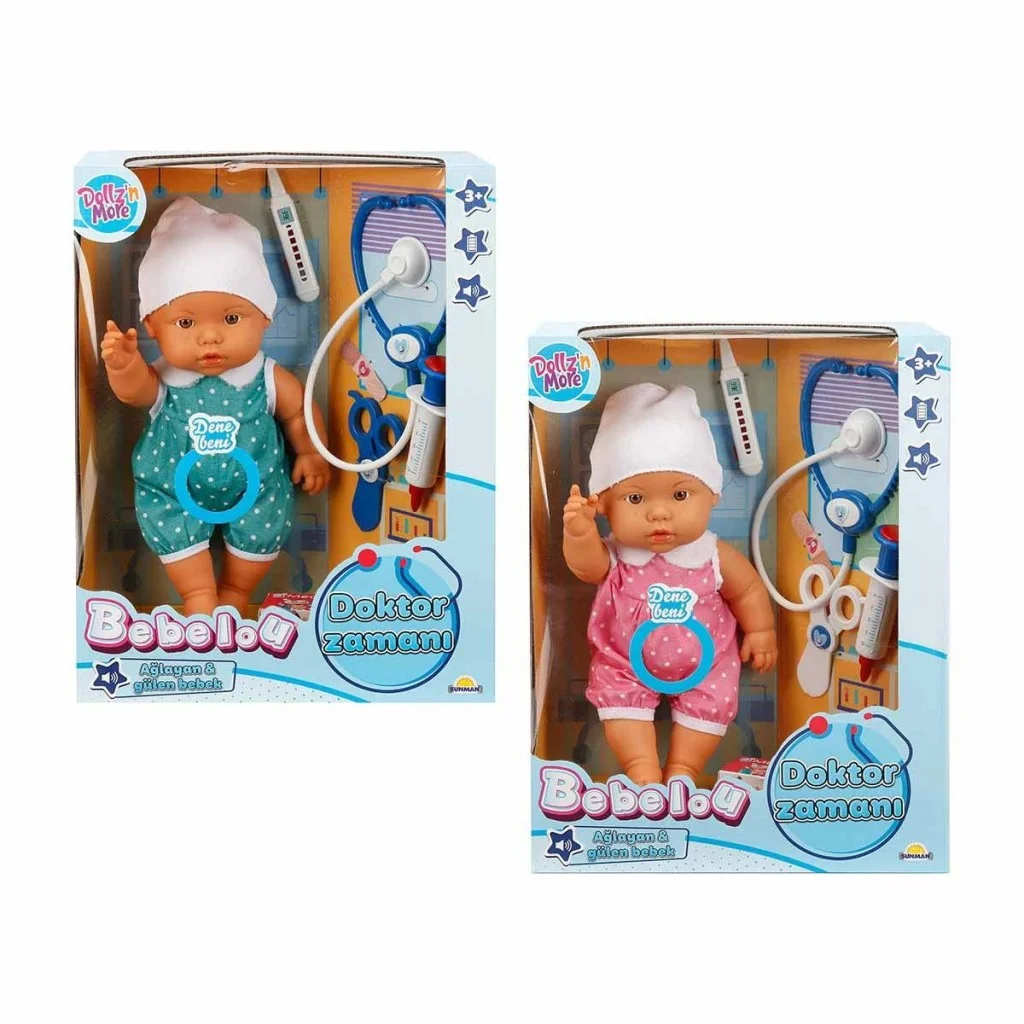 NessiWorldman Bebelou Doktor Zamanı Bebek görsel 4