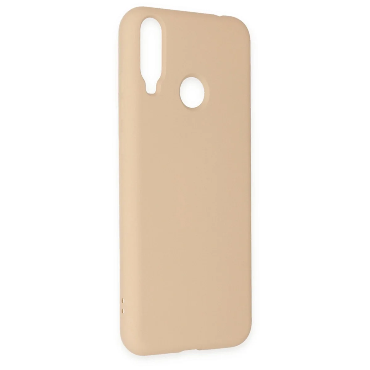 General Mobile Gm 10 Kılıf Nano İçi Kadife Silikon - Pudra görsel 2