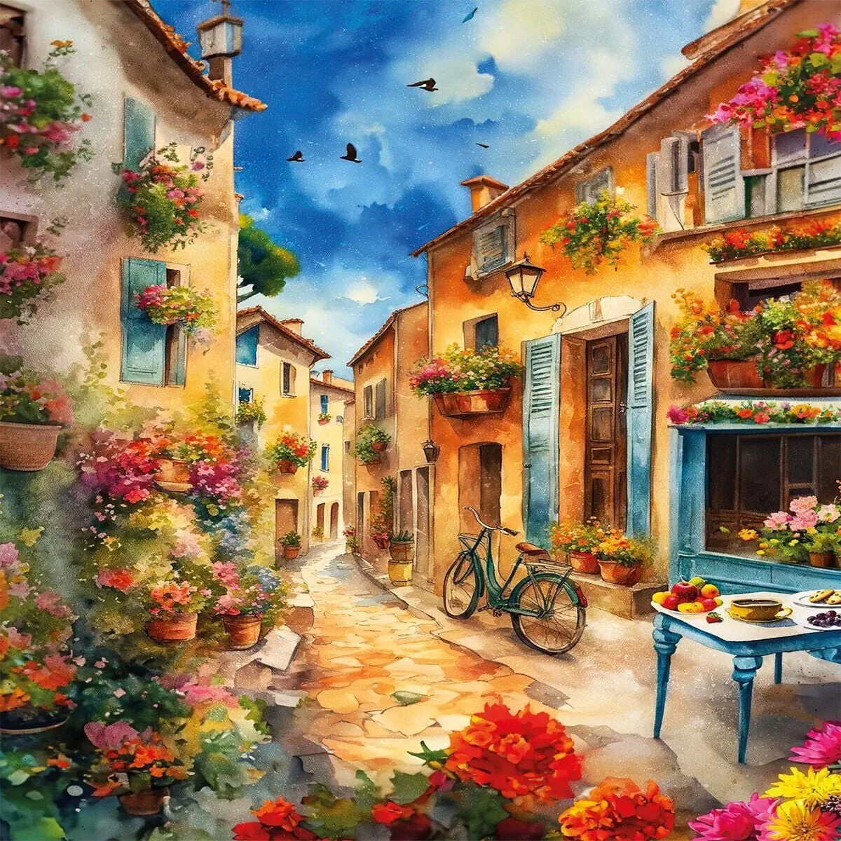 20075 Puzzle 500 Narrow Stony Street görsel 2