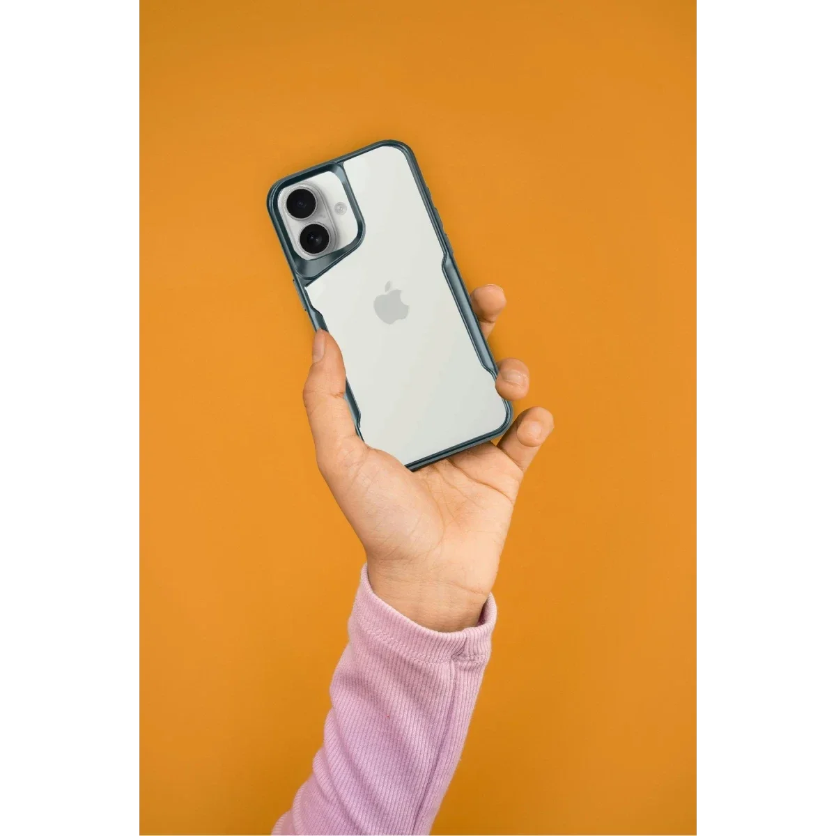 Apple iPhone 16 Plus Kılıf Boyi Silikon Kapak - Pembe görsel 2