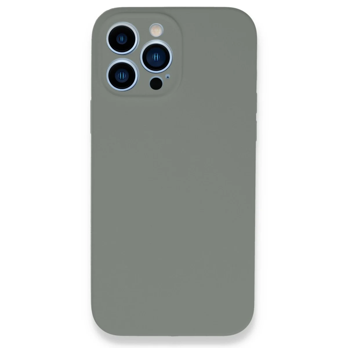Apple İphone 13 Pro Max Kılıf Lansman Legant Silikon - Gri