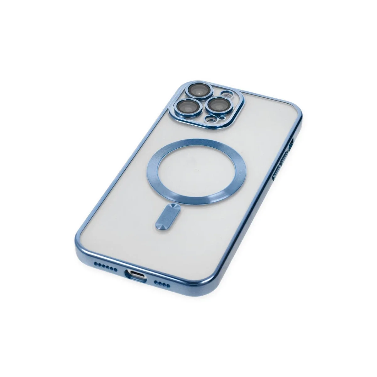 Apple iPhone 14 Pro Kılıf Kross Magneticsafe Kapak - Sierra Blue görsel 4