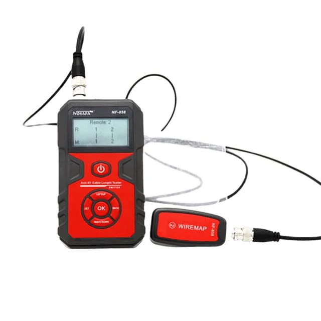 Noyafa NF-858C Rj45/Rj11/Bnc Digital Profesyonel Ağ Kablo Bulucu Test Cihaz görsel 2