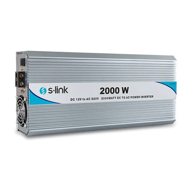 S-Link SL-2000w Dc12v-Ac230v 2000w İnverter görsel 4