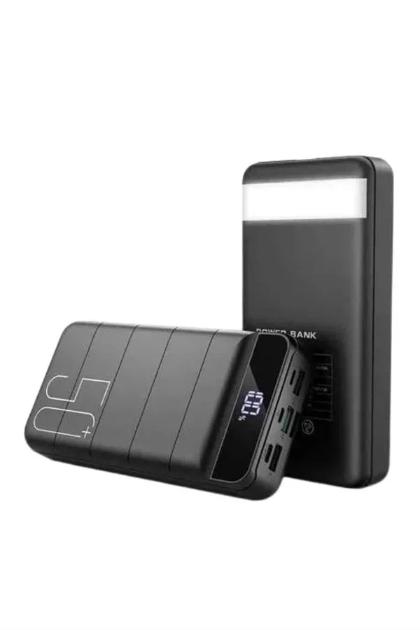 Powerbank Çoklu Şarj Girişi 50.000 Mah Taşınabilir Dijital Göstergeli (Kopya) görsel 5