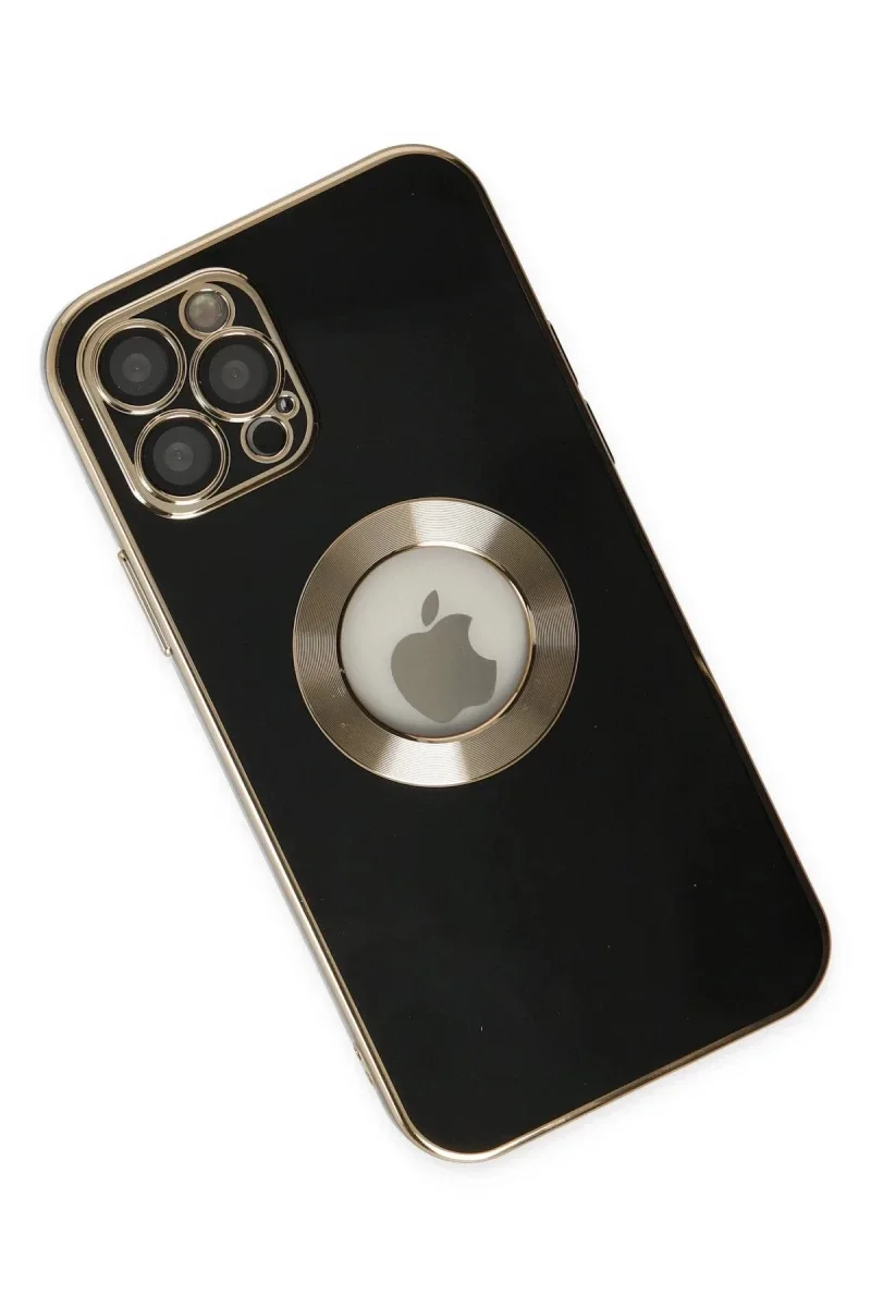 Apple iPhone 12 Pro Max Kılıf Store Silikon - Siyah görsel 3