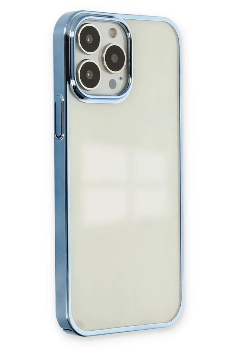 Apple iPhone 14 Pro Max Kılıf Element Silikon - Sky Blue görsel 2