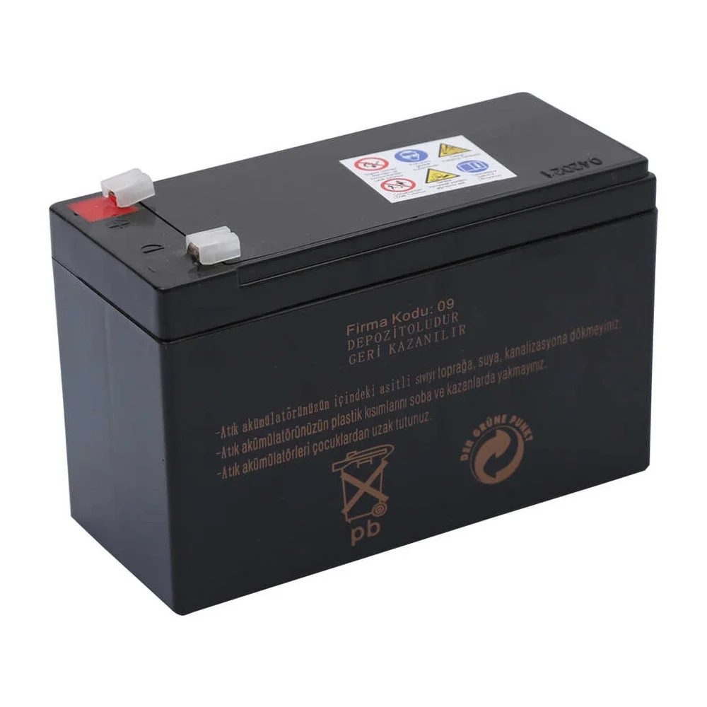 AT-1270 12V 7Ah Akü görsel 3