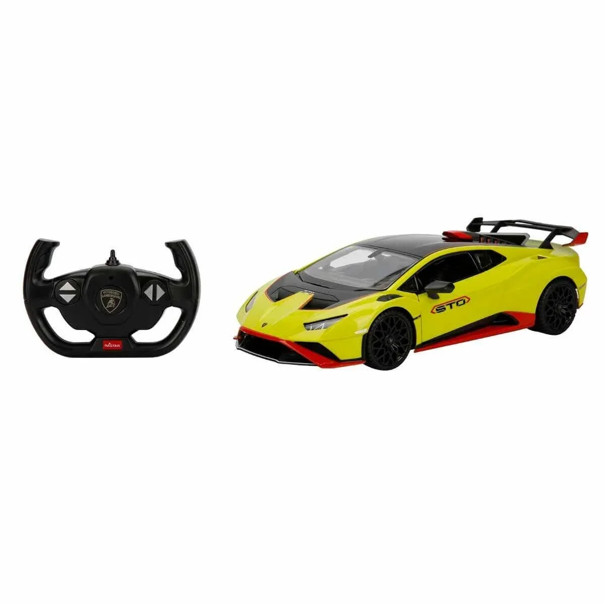 98700 Lamborghini Huracan STO Işıklı Uzaktan Kumandalı Araba 1:14 -Sunman görsel 4