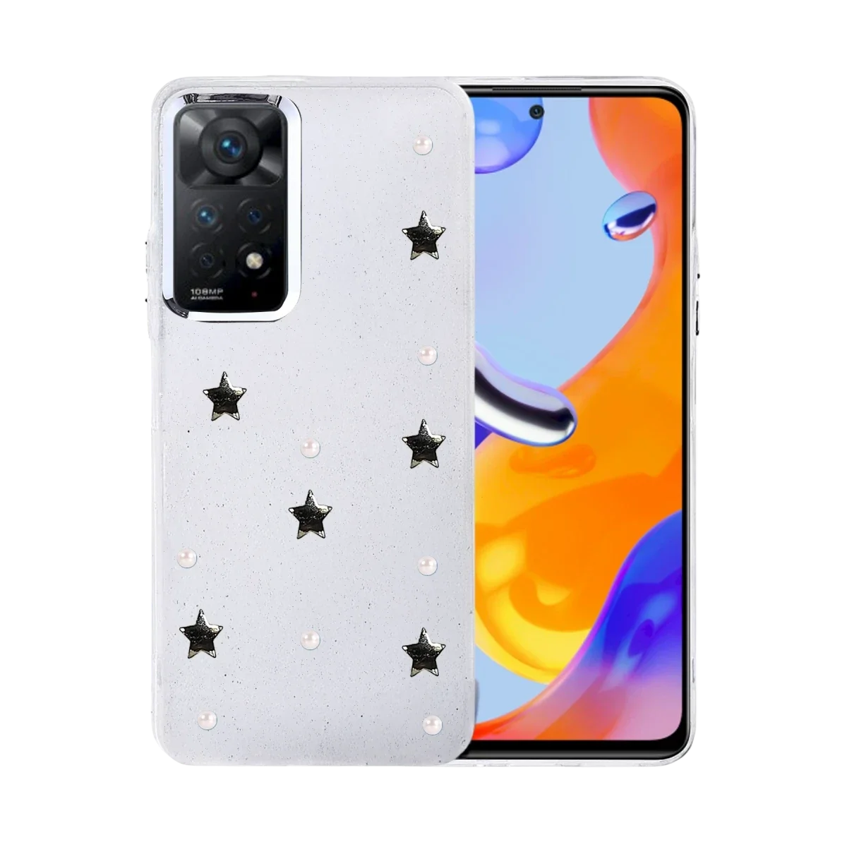 Xiaomi Redmi Note 11 Pro Fiyonk Desenli Kapak - Desen 7