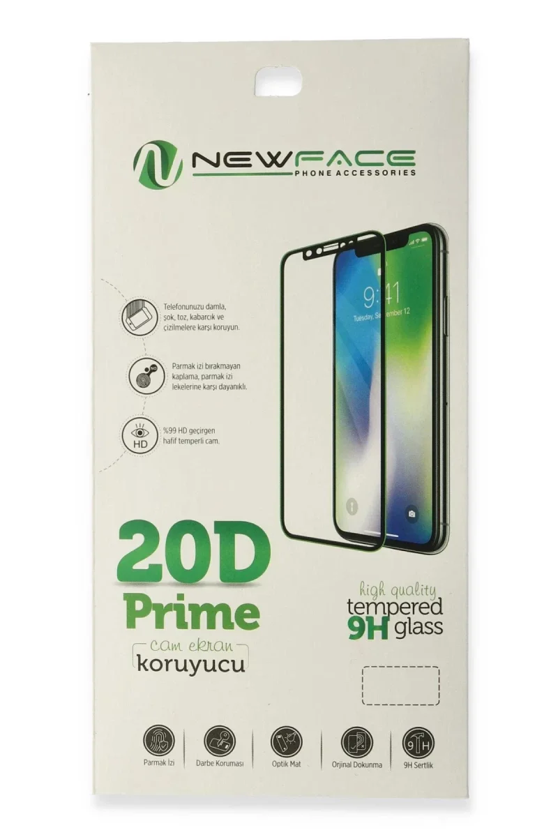 Xiao Red Note 10 Pro 20D Preum Cam Ekran Koruyucu