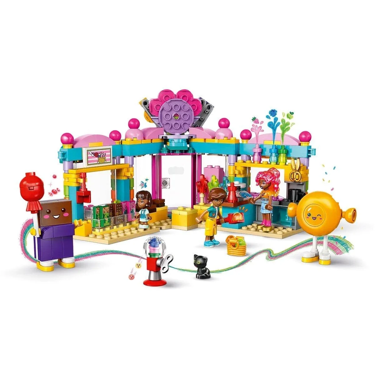 42649 Lego Friends Heartlake City Şekerci Dükkanı parça + yaş görsel 3