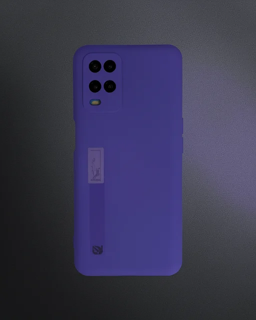 Oppo A54 4g Kılıf Nano İçi Kadife Silikon - Mor