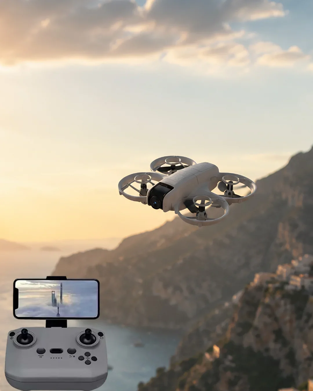 Uzaktan Kumandalı ni Drone HD Kamera Işıklı Tasarım