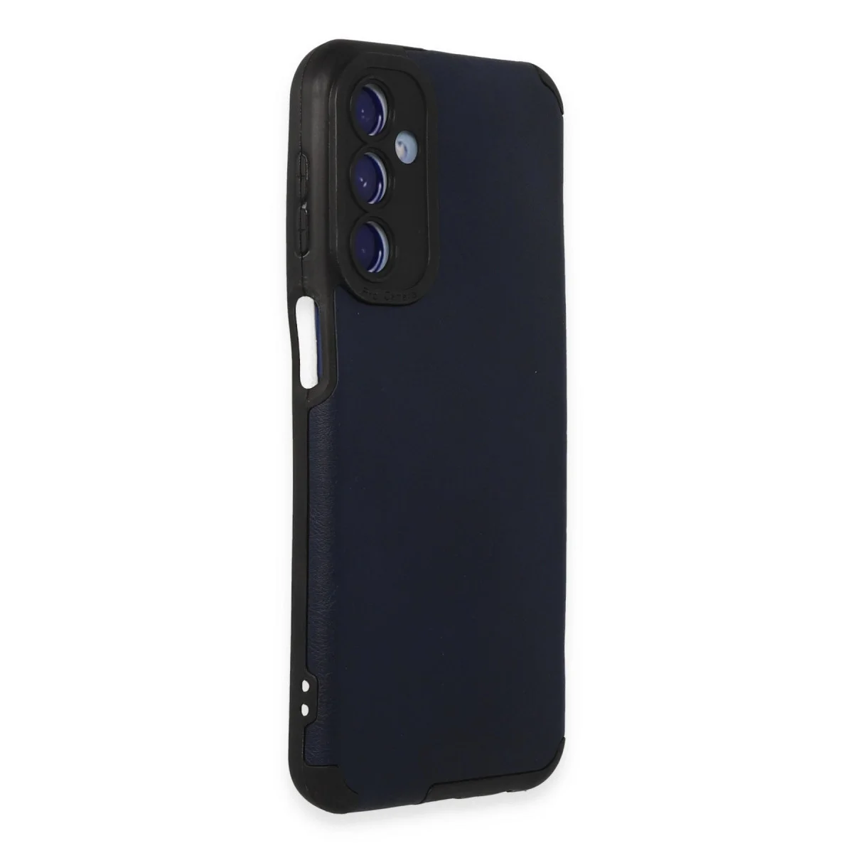 Samsung Galaxy M34 5g Kılıf Loop Deri Silikon - Lacivert görsel 2
