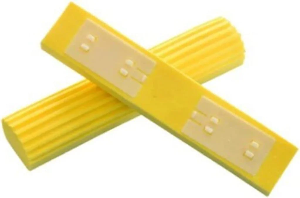 PVA Kelebek Sıkmalı Mop Yedek Sünger 6x27.5 cm görsel 2