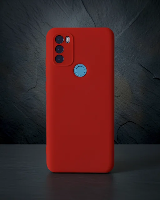 General Mobile Gm 21 Plus Kılıf Nano İçi Kadife Silikon - Kırmızı