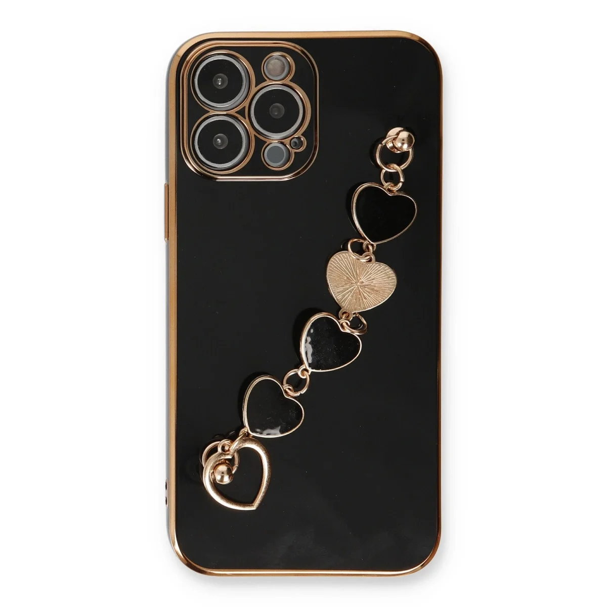 Apple İphone 14 Pro Kılıf Esila Silikon - Siyah görsel 2