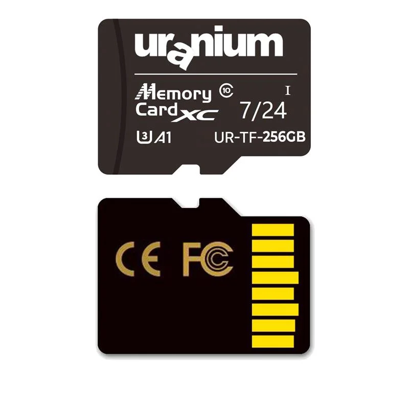 256GB UR-TF-256G Mıcro Sd Card U3 7/24 Surveıllance 100/50MBS Industrıal Hafıza Kartı (3 Yıl Garanti)