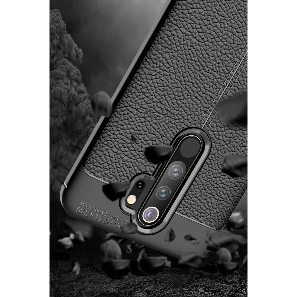 Xiaomi Redmi Note 8 Pro Kılıf Auto Focus Kapak - Lacivert görsel 4