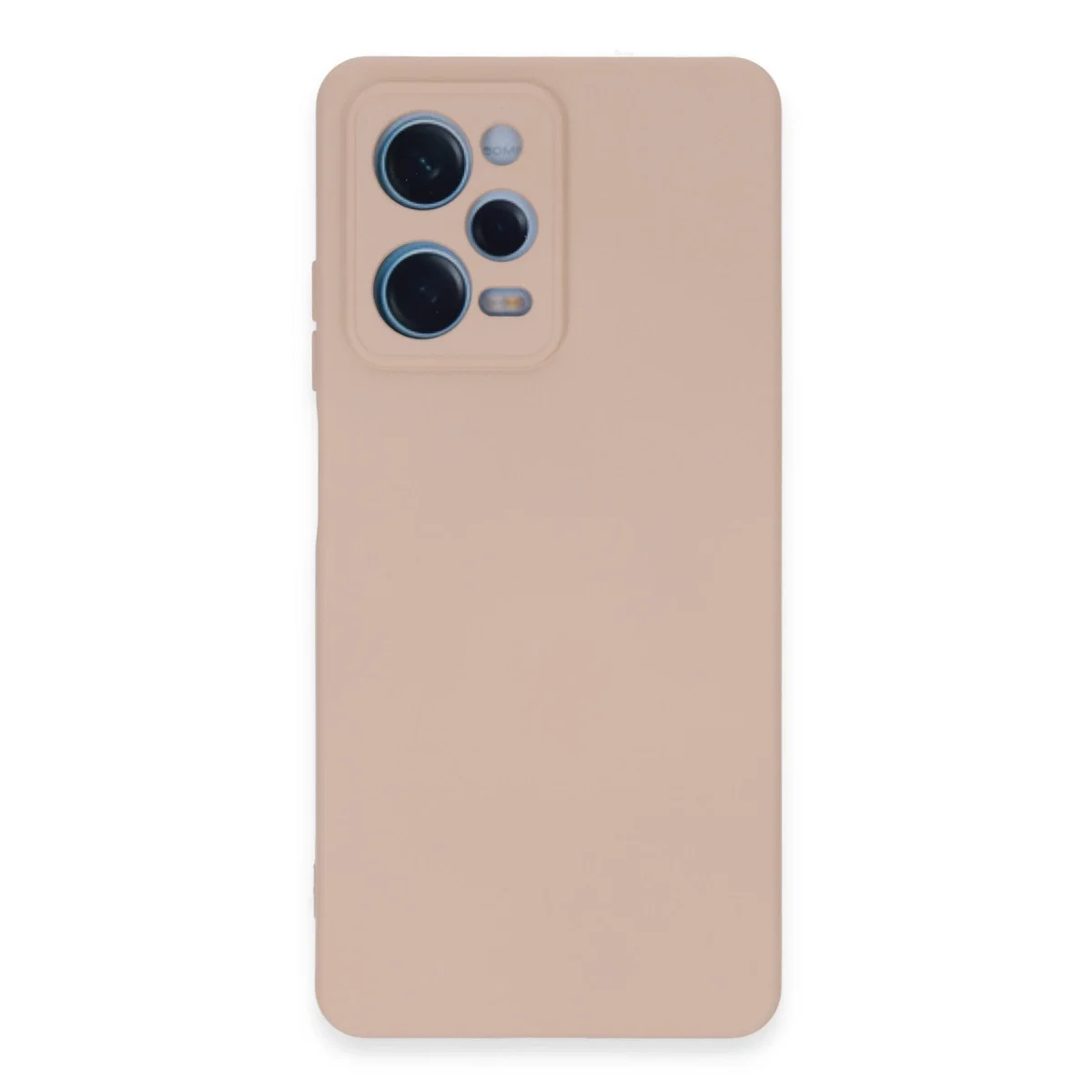 Xiaomi Redmi Note 12 Pro 5g Kılıf Nano İçi Kadife Silikon - Pudra görsel 2